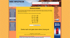Desktop Screenshot of denksport-aufgabe.web-hamster.de
