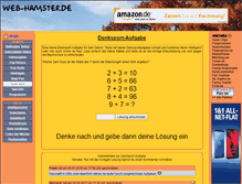 Tablet Screenshot of denksport-aufgabe.web-hamster.de