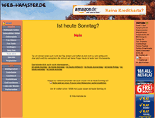 Tablet Screenshot of ist-heute-sonntag.web-hamster.de