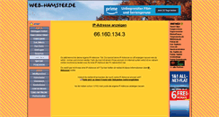 Desktop Screenshot of ip-adresse-anzeigen.web-hamster.de